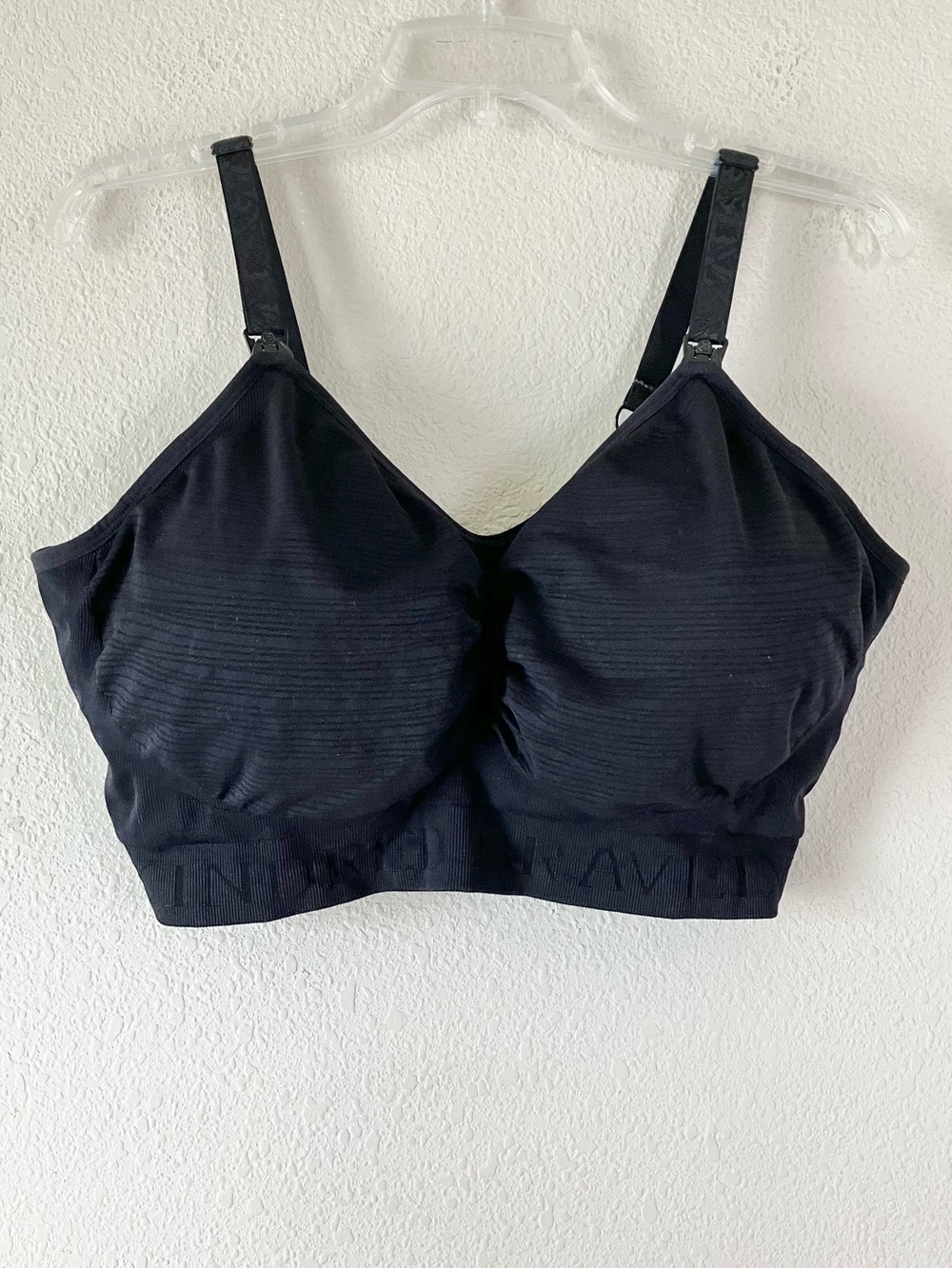 KINDRED BRAVELY Sublime® Hands-Free Pumping & Nursing Bra Black XXL Busty 42 44